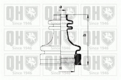 QUINTON HAZELL qjb970 -  Комплект пыльника, приводной вал
